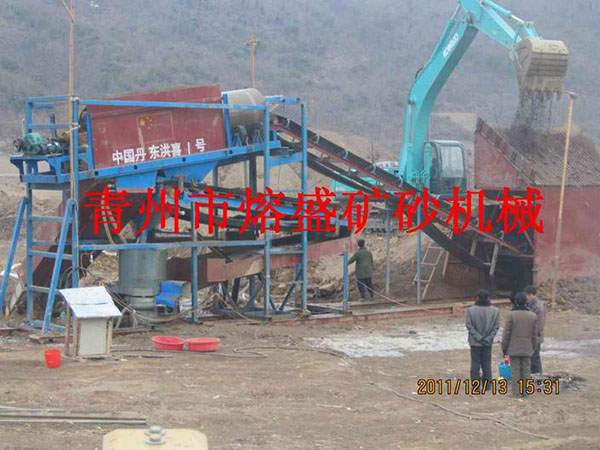 出口朝鮮砂金機械