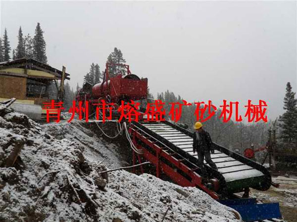  出口加拿大淘金設備