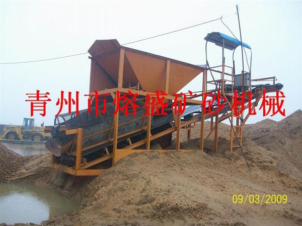  一體式篩砂機