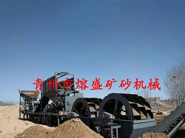  泰安移動式制砂機